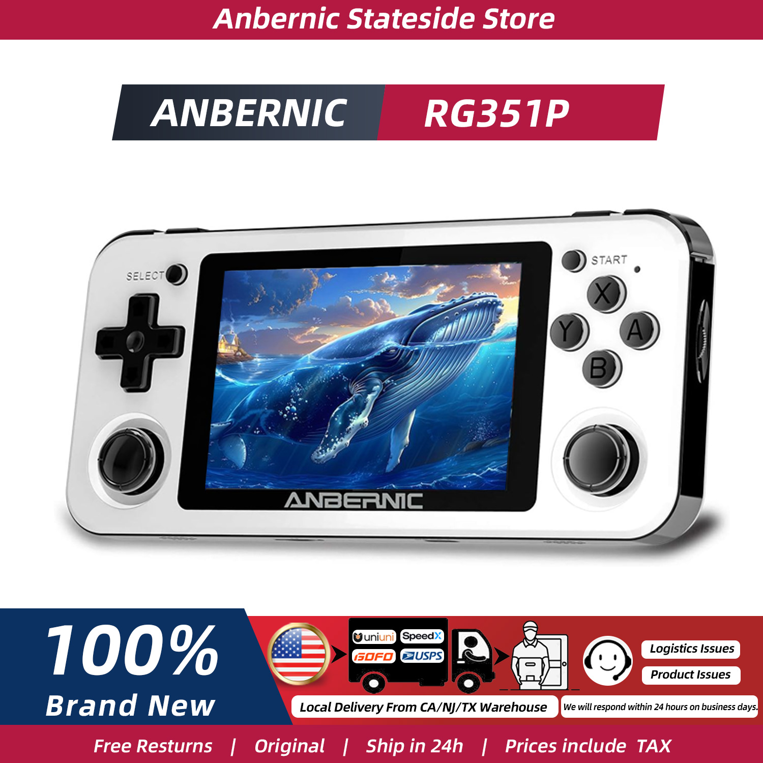 Gaming Console Ayaneo - Console de jeu rétro portable ANBERNIC