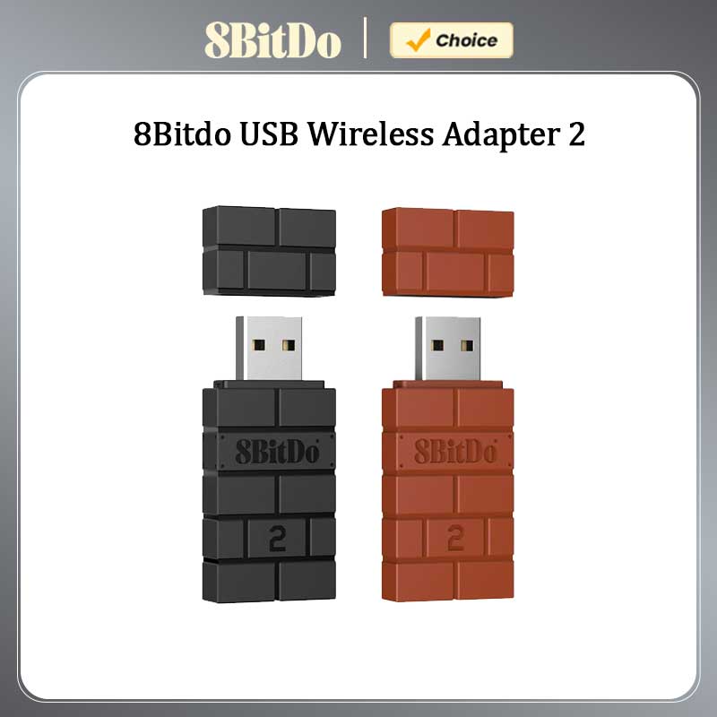 Nintendo Console Switch 2 - 8Bitdo-Adaptateur USB sans fil Bluetooth, récepteur