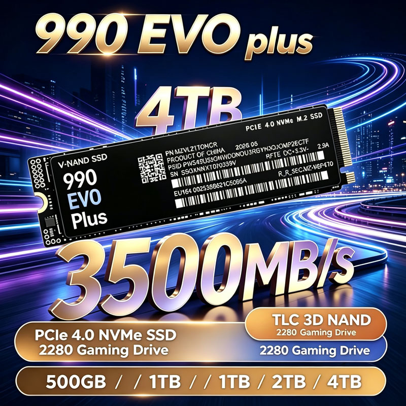 Gaming Console News - Nouveau SSD NVMe M.2 2280 990