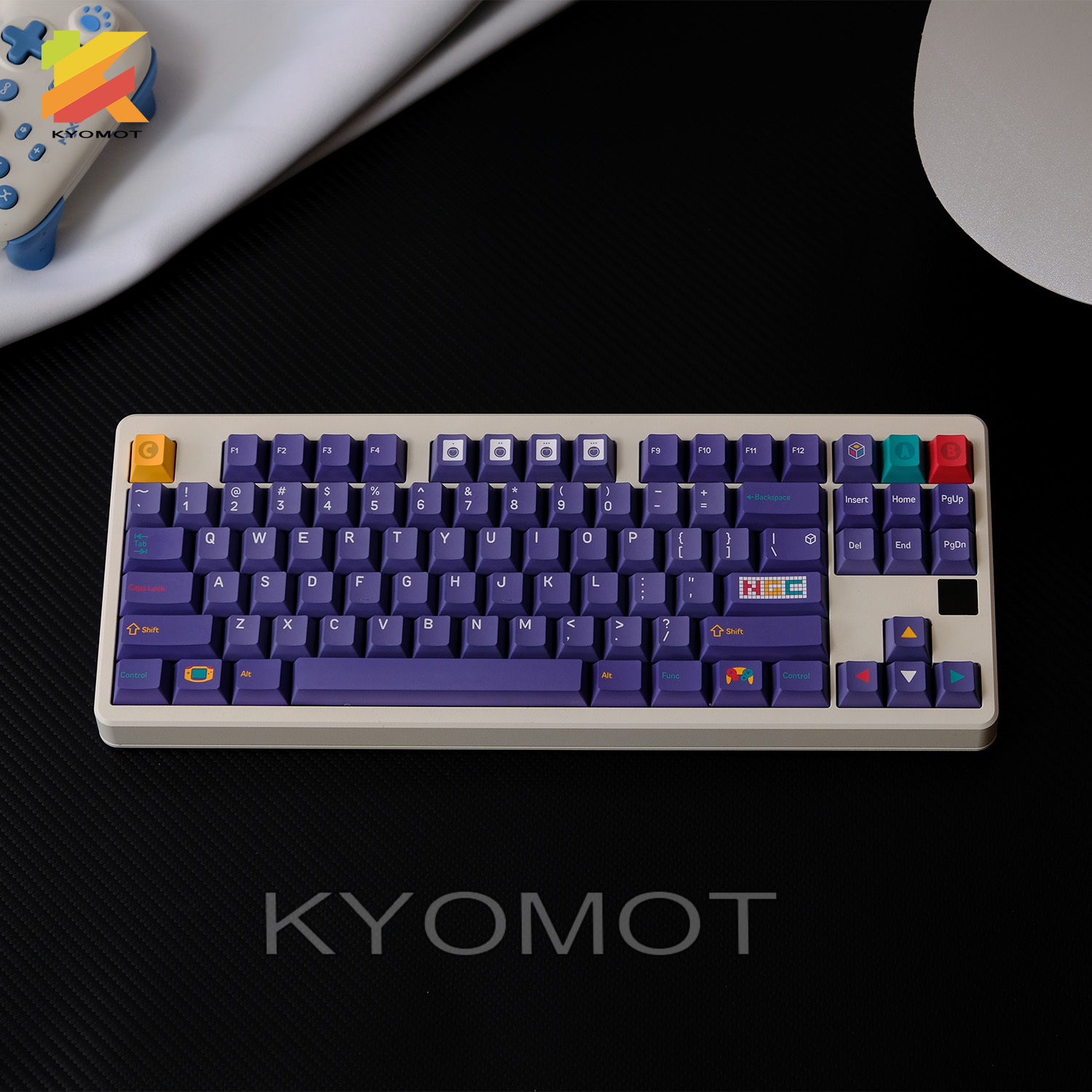 Gaming Console Cube - KYOMOT 150 touches rétro NGC jeux