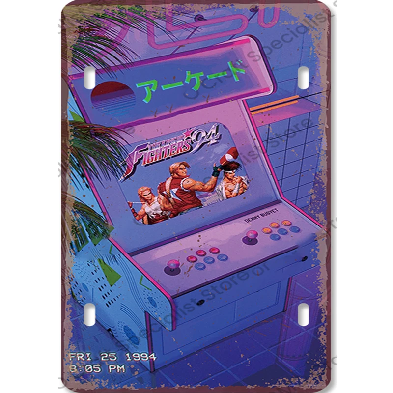 Plaque Métallique Vintage Gami - Gaming Console Controller avis et prix