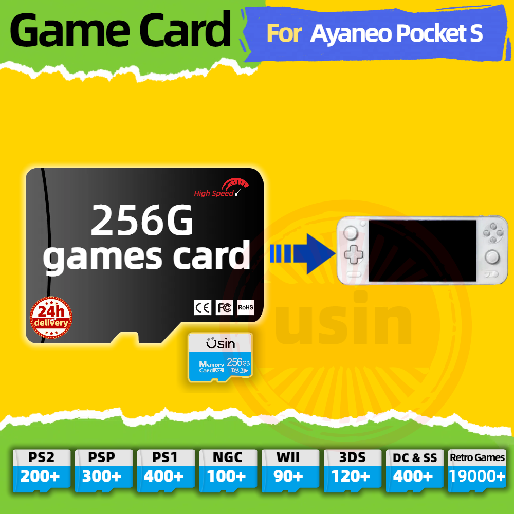 Carte de jeu pour Ayaneo Pocke - Gaming Console Ayaneo avis et prix